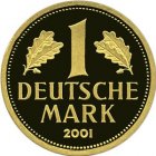 Kleines Bild von 1 DM BRD 2001 Gold (div. Prägestätten)