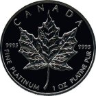 Kleines Bild von Maple Leaf 1oz Platin (different years)