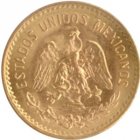 Kleines Bild von 2 Pesos Mexiko Gold