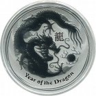 Kleines Bild von Lunar II dragon 2012 1oz silver