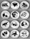 Kleines Bild von Full set Lunar II 1oz silver