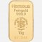 1 gram gold bar